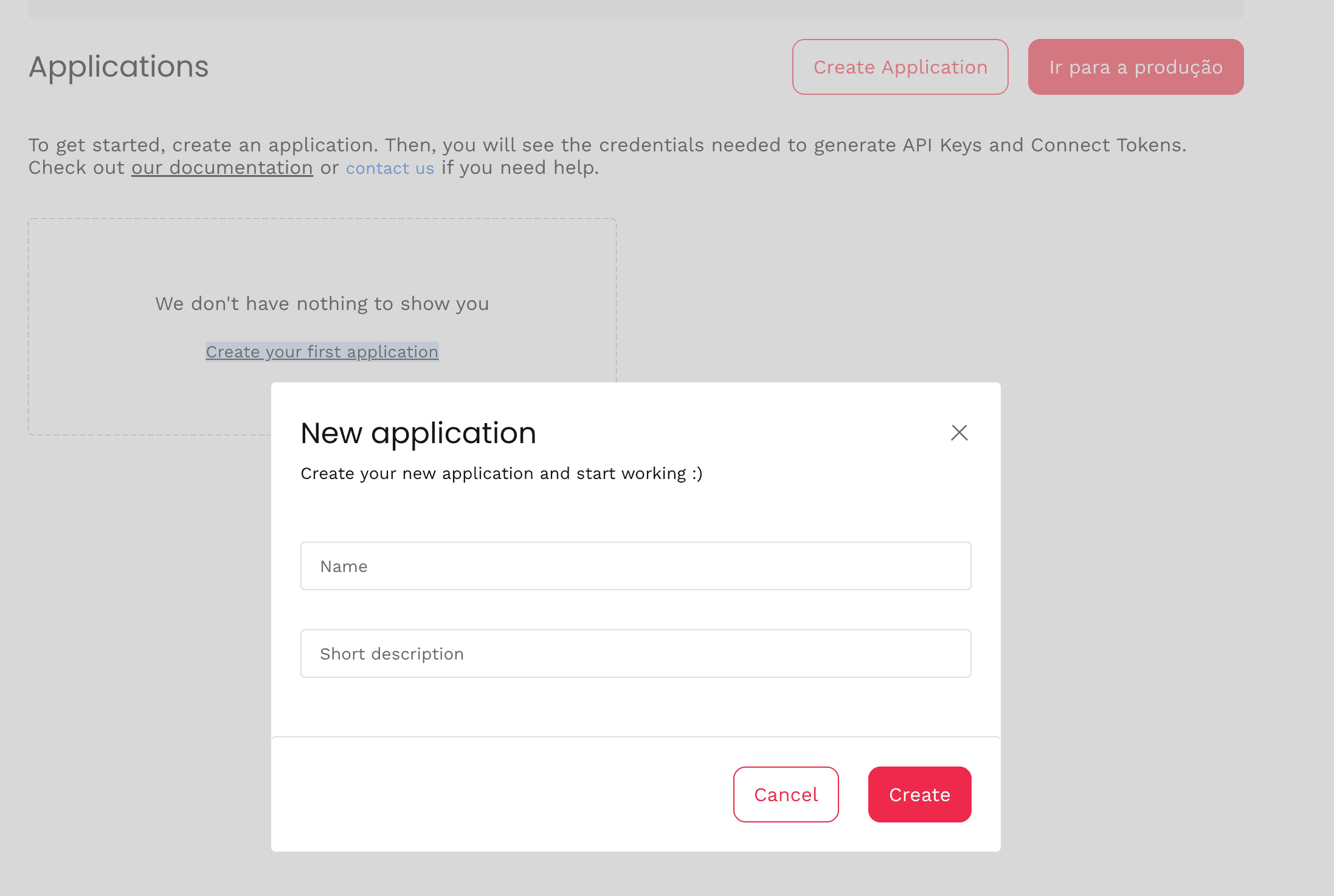Creating a new Pluggy application
